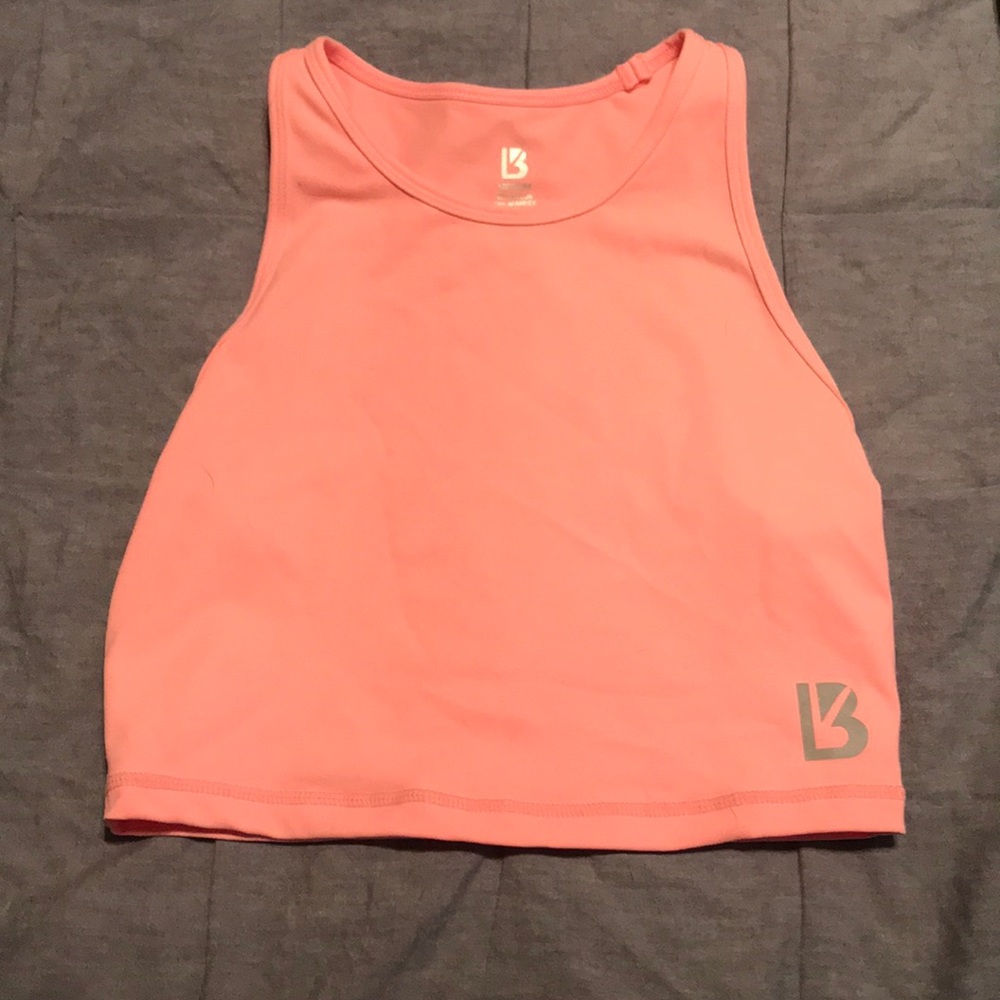 Buffbunny bright pink crop tank